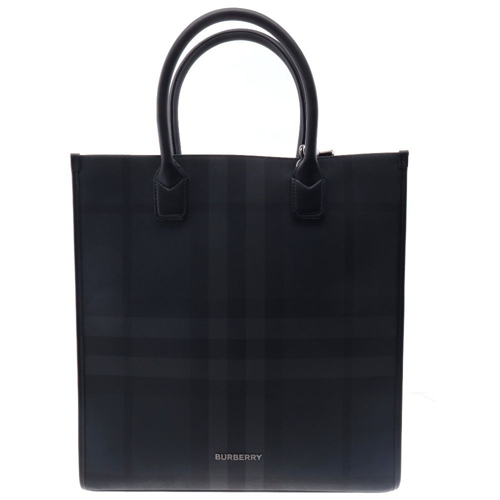 BURBERRY (バーバリー) スリム ヴァーティカル デニー2WAYトートバッグ