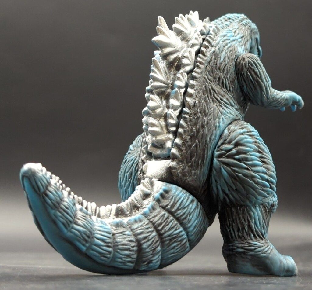 サンガッツ 東宝怪獣総進撃 GMKゴジラ WF2024冬 水色黒マーブル サンガッツ 東宝怪獣総進撃 GMKゴジラ WF2024冬 水色黒マーブル