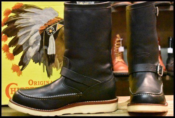 チワプー Men Engineer Boots black／CHIPPEWA（チペワ） / Shop ZUTTO