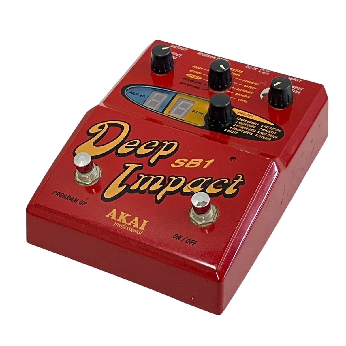 AKAI Deep Impact SB1 アカイ ディープインパクト ベースシンセ エフェクター 音響機器 T10489957
