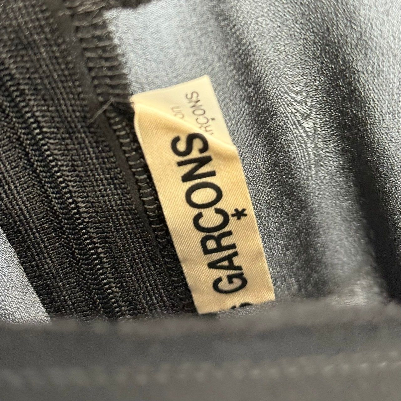 コムデギャルソンCOMME des GARCONS メッセージプリントウール