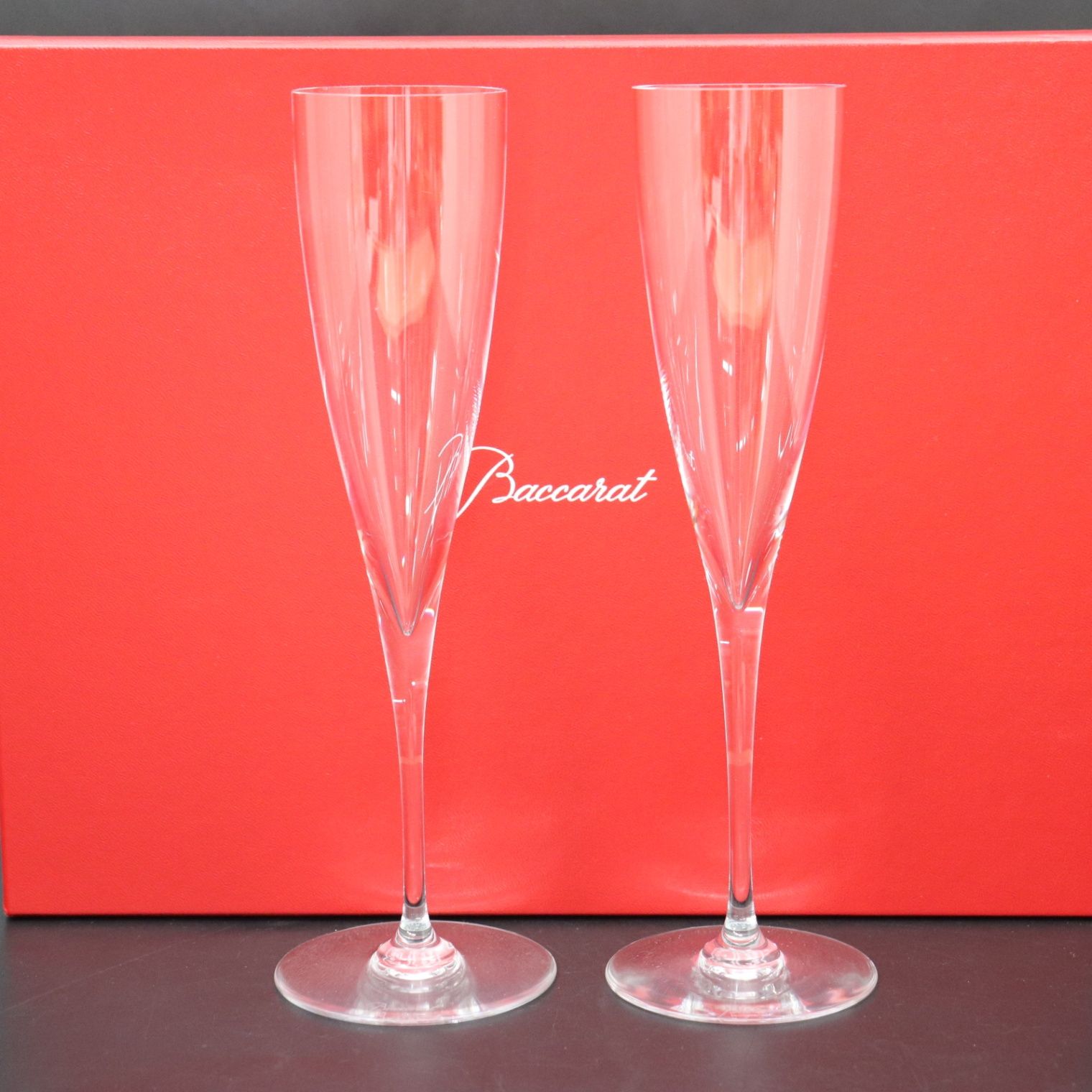 廃盤プレミア品☆Bacccarat シャンパン(ワイン)グラス