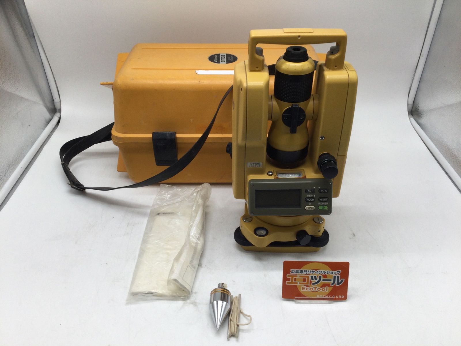 【領収書発行可】TOPCON/トプコン デジタルセオドライト/トランシッド DT-130 [IT27EVU0R67Z][エコツール豊田インター店]