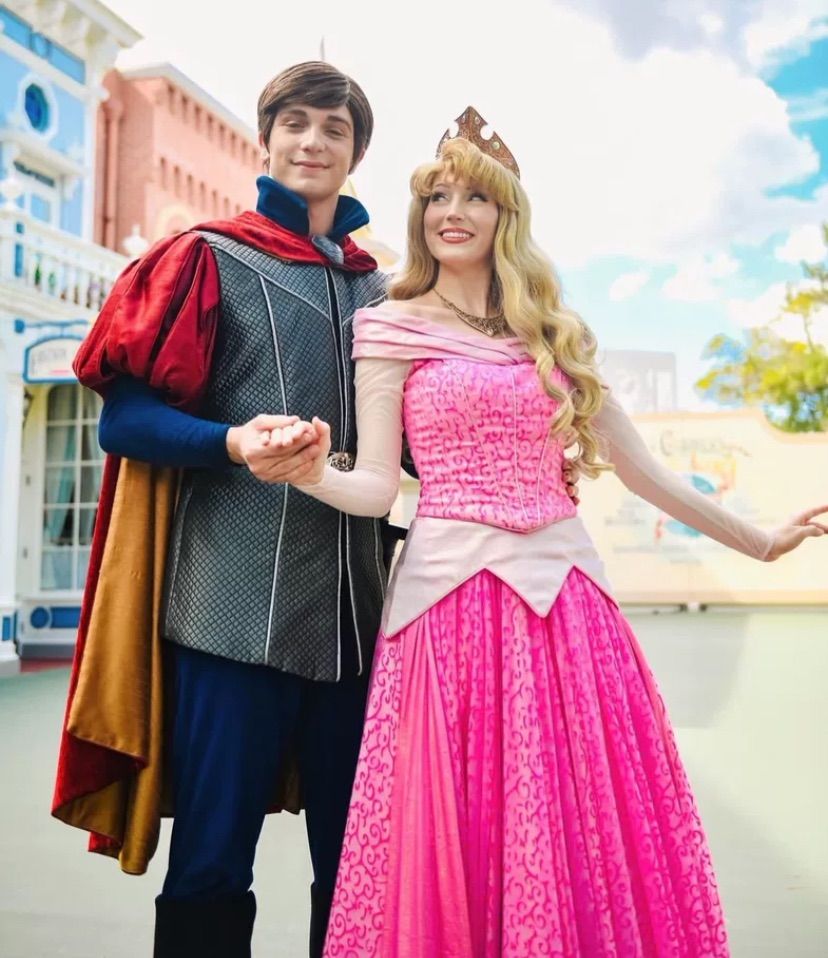 アナハイム オーロラ姫 シーハニ ドレス 衣装 仮装 Dハロ シークレット