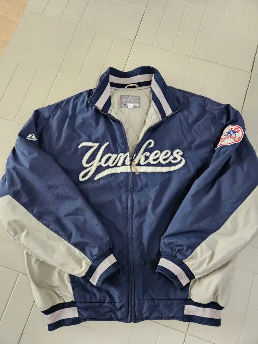 XXL マジェスティック ニューヨーク ヤンキース 左 ジャケット