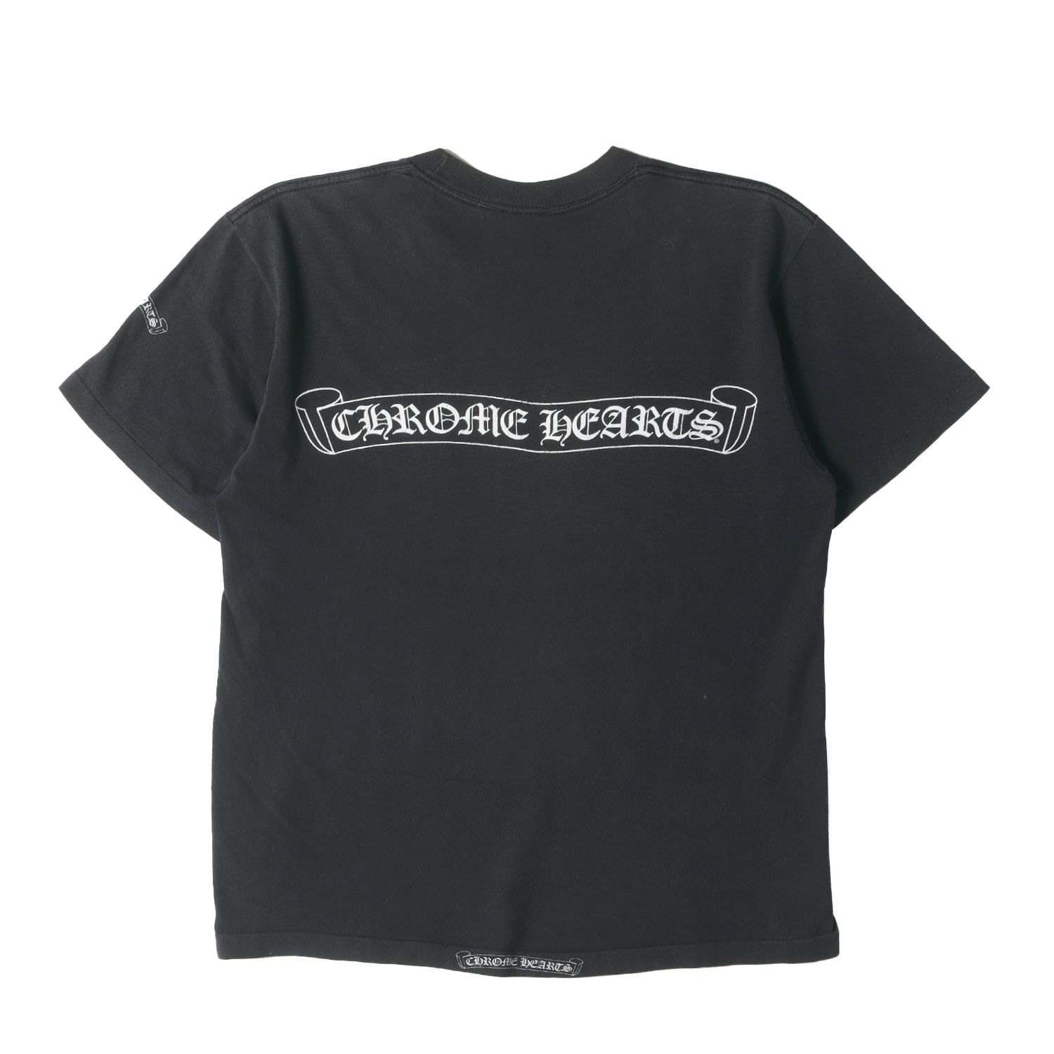 CHROME HEARTS/スクロールロゴTシャツ/サイズM