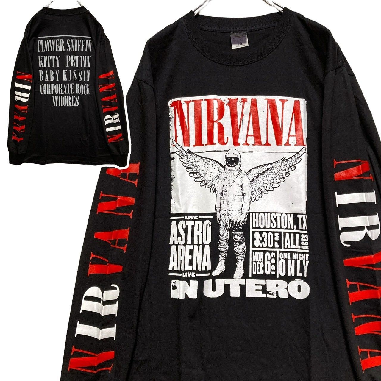 ヴィンテージNIRVANA ロングスリーブ Tシャツ ヴィンテージNIRVANA ロングスリーブ Tシャツ 【公式通販】