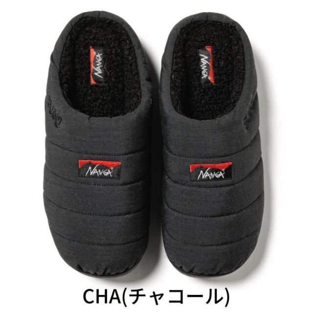 ナンガ 焚き火ウィンターサンダル NANGA×SUBU TAKIBI WINTERSANDAL 2022 チャコール キャンプ アウトドア