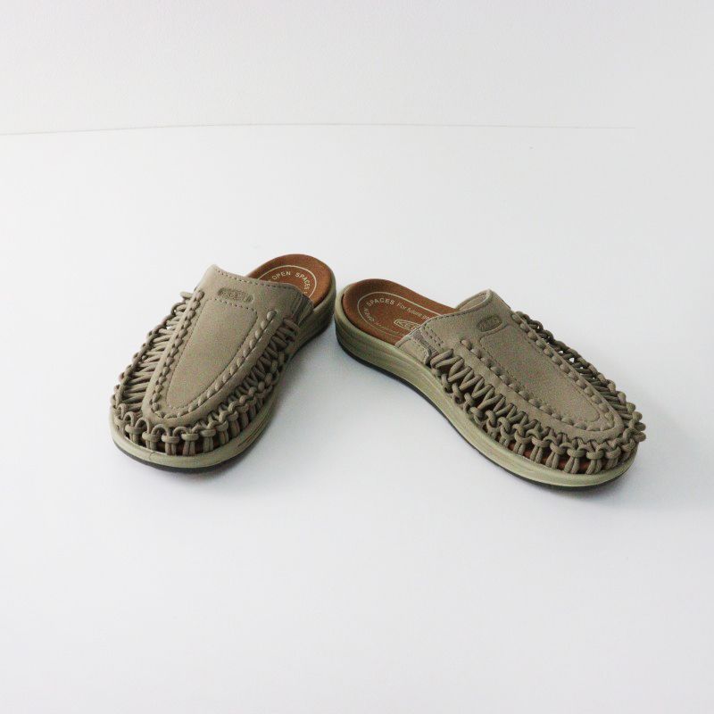 極美品 キーン KEEN UNEEK II SLIDE ユニーク スライド 23cm/ベージュ 