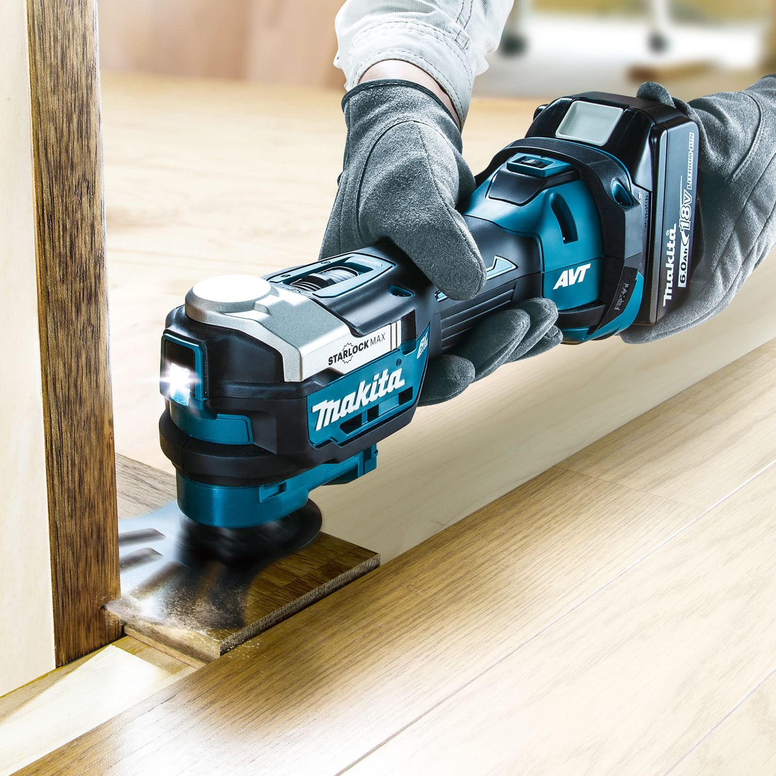 マキタ Makita 充電式マルチツール 18 V バッテリ 充電器 ケース別売 TM 52 DZ 青