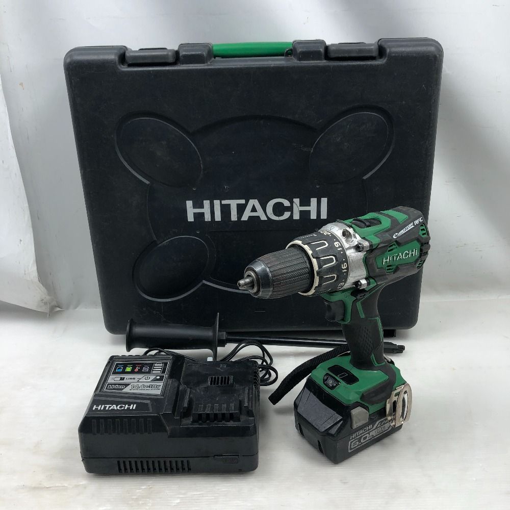 HITACHI 日立 締め付け工具 ドライバドリル 充電器 充電池1個付 DS18DBL2 グリーン