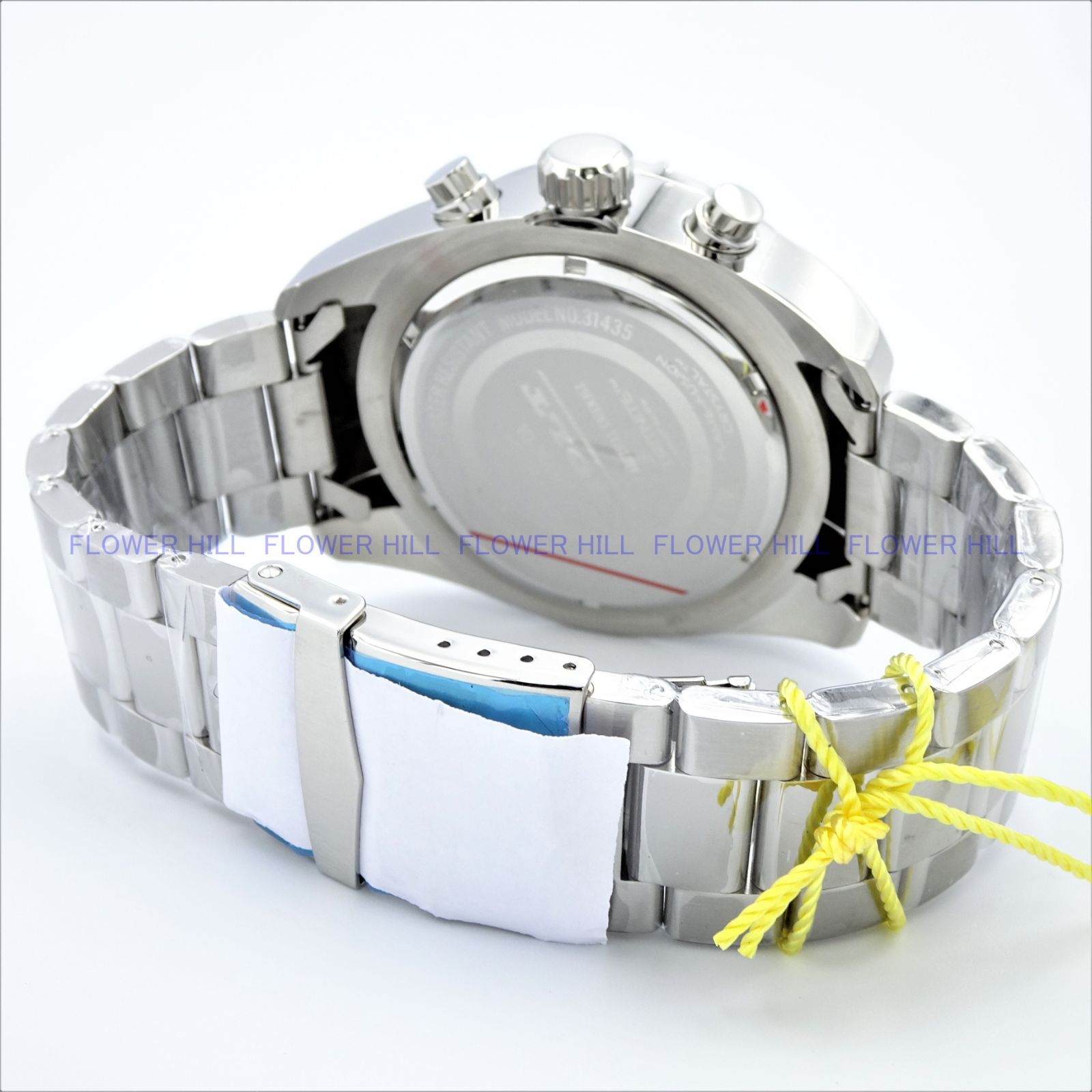 FlowerHillINVICTA インビクタ 腕時計 BOLT 31435 クォーツ シルバー