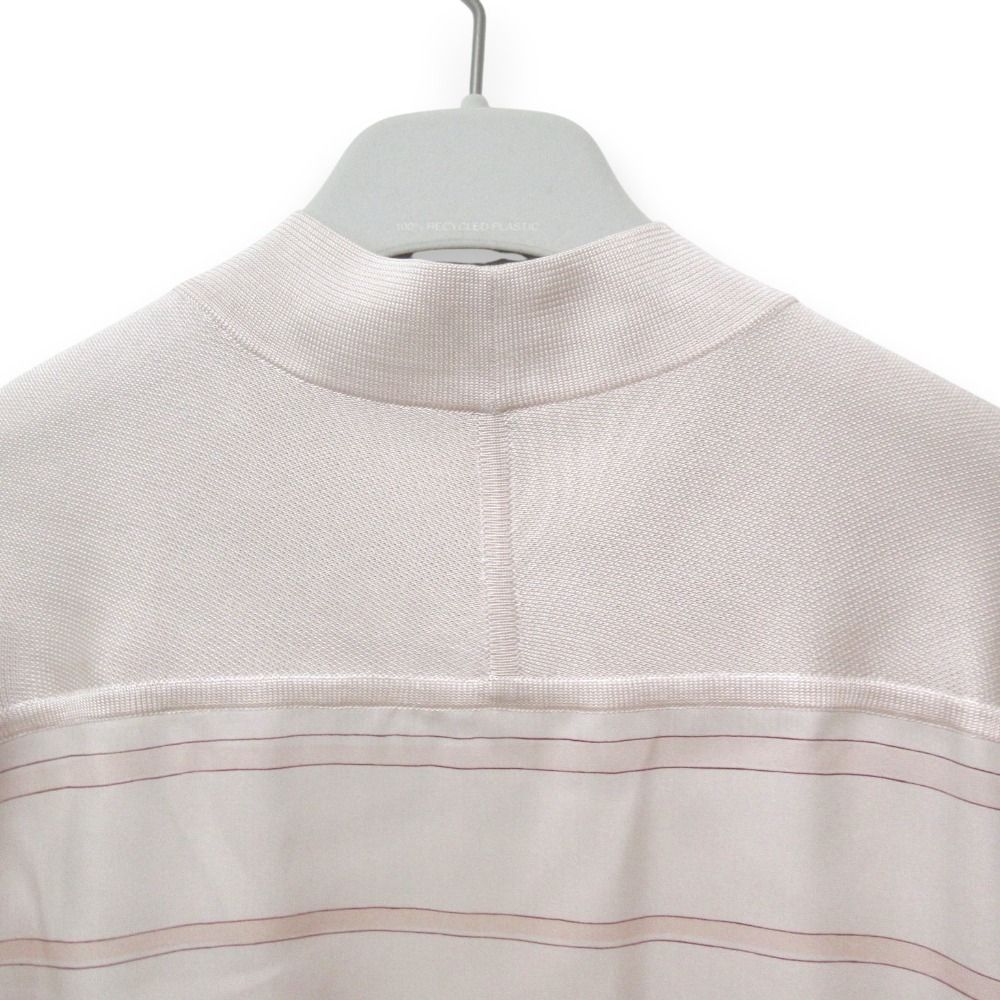 未使用 25SS HERMES エルメス Brides de Gala en Fleurs ツイルレーヌ シルク100％ 長袖 ロングカーディガン 34 ピンク レディース 古着 中古 HERMES - 未使用 25SS HERMES エルメス Brides de Gala en