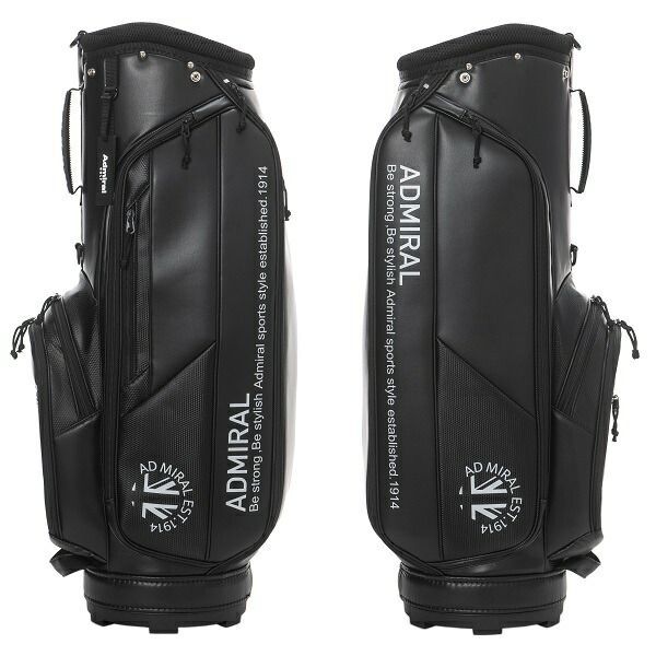 美品】Admiral キャスター付きキャディバッグ 9.5型 46インチ対応