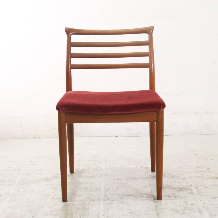 1960年代製造 ソロ ストールファブリック E トロヴィッツ 椅子 北欧家具 263h25