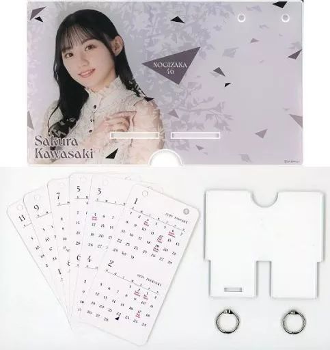 乃木坂46 川崎桜　2023年　個別卓上カレンダー 乃木坂46 川崎桜 2023年 個別卓上カレンダー 2024年個別卓上