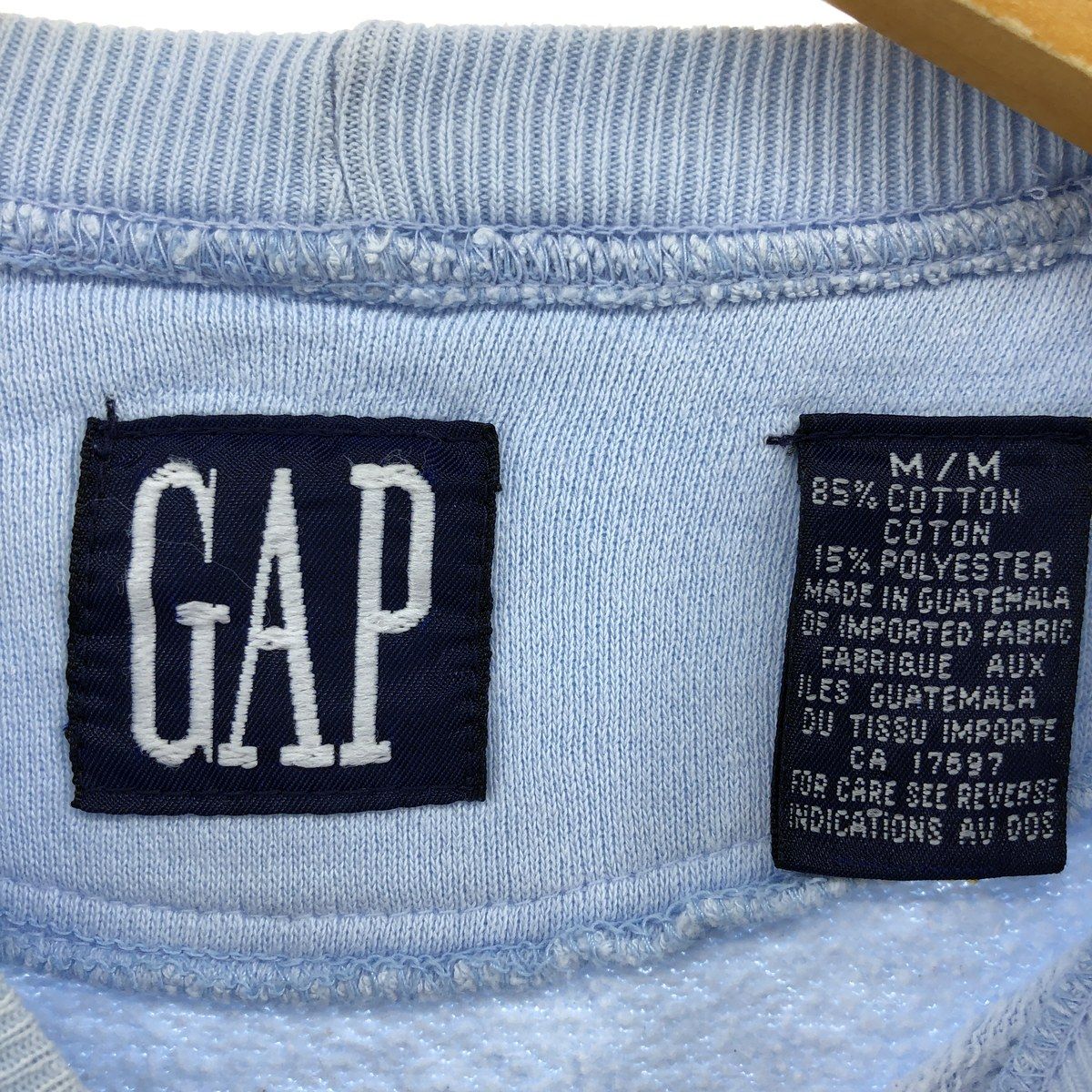 古着 90年代 ギャップ GAP オールドギャップ 無地 ブランクスウェット