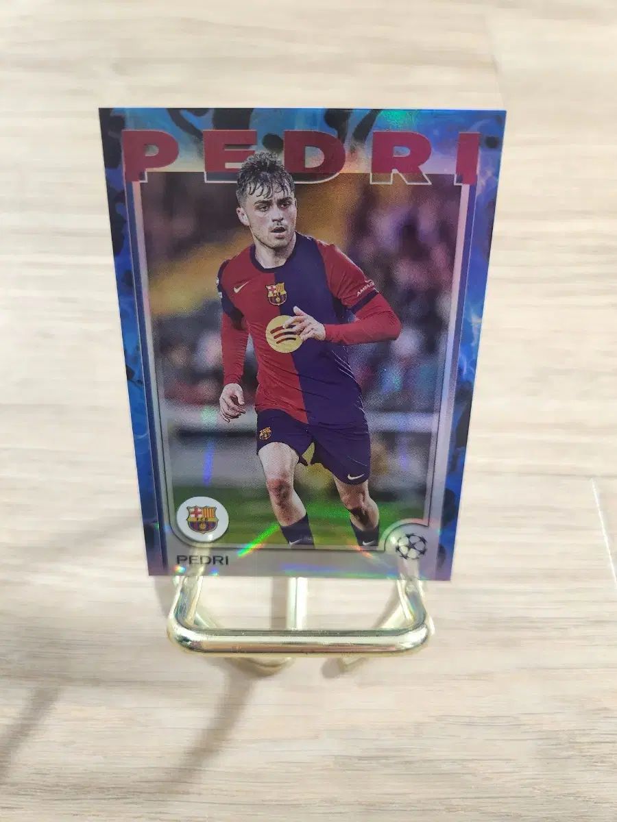 25 TOPPS トップス コンペティション 125 限定 バルセロナ ペドリ サッカーカード