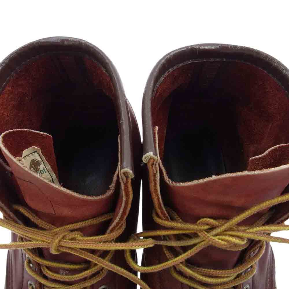 90's レッドウィング ブーツ8875 9E 四角犬 レッドウィング red wing 8875 9E 90s 四角犬タグ USA - 靴新 モデル