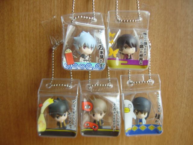 ♯Fer12AZ 銀魂 PAKUPAKU 全5種 ぎんたま パクパク