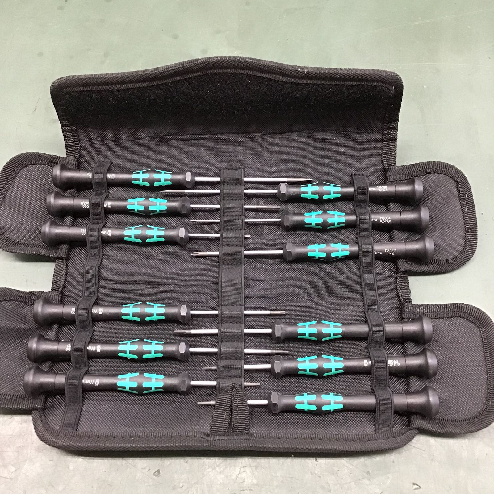 確認用写真 Wera マイクロドライバーセット ヴェラ 精密ドライバー12PC