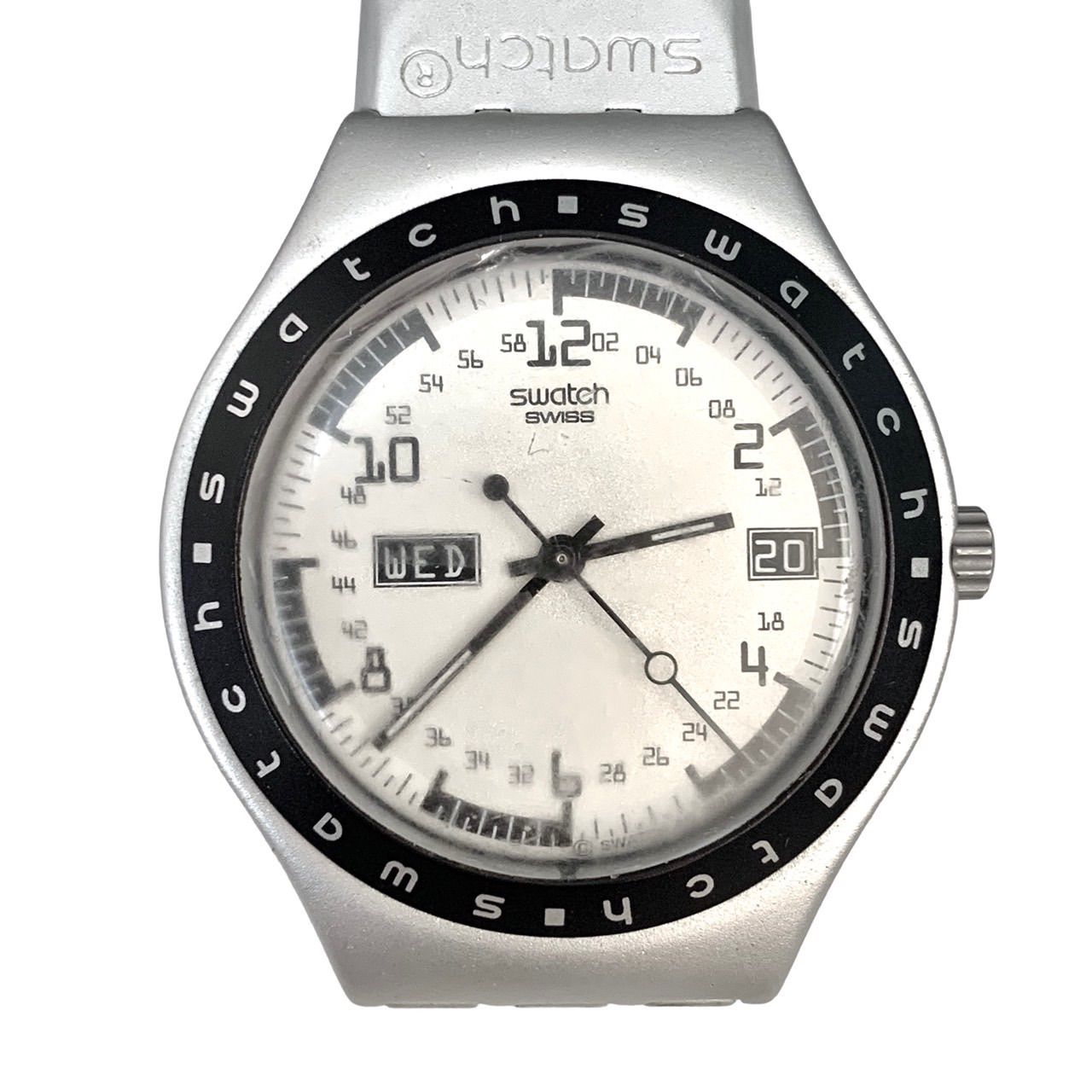 ヴィンテージ⭐️スウォッチ】SWATCH IRONY 1998 アルミニウム 純正 