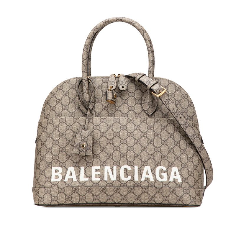 お値下げ BALENCIAGA ✖️GUCCIカメラバッグバレンシアガ✖️グッチ GUCCI BA684 グッチ バレンシアガ BALENCIAGA ザ ハッカー