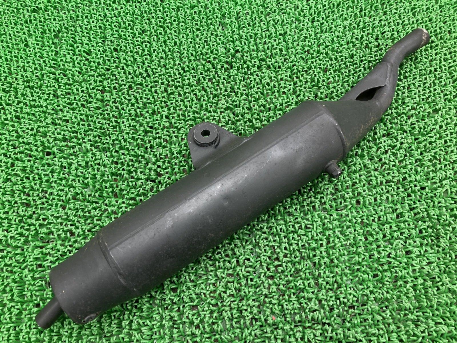 ヤマハDT50 17W 純正マフラー　サイレンサー DT50 サイレンサーマフラー ヤマハ 純正 バイク 部品 17W コケキズ無し