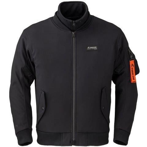 ソフトシェル フライト ジャケット ブラック WMサイズ RSJ734 アールエスタイチ