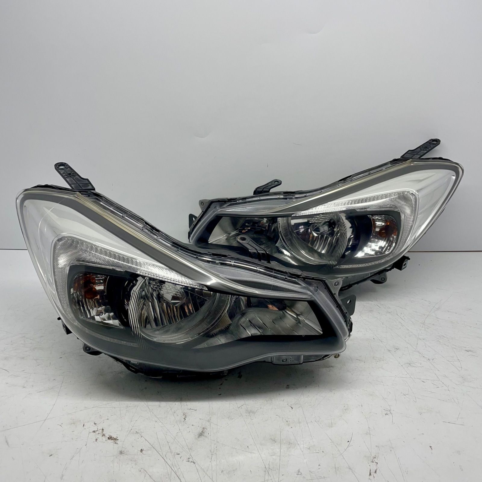 【コーティング済】GP2 GP3 GP6 GP7 インプレッサ スポーツ ヘッドライト ランプ レンズ 左右セット LR HID STANLEY P9932 刻印 1F P61466