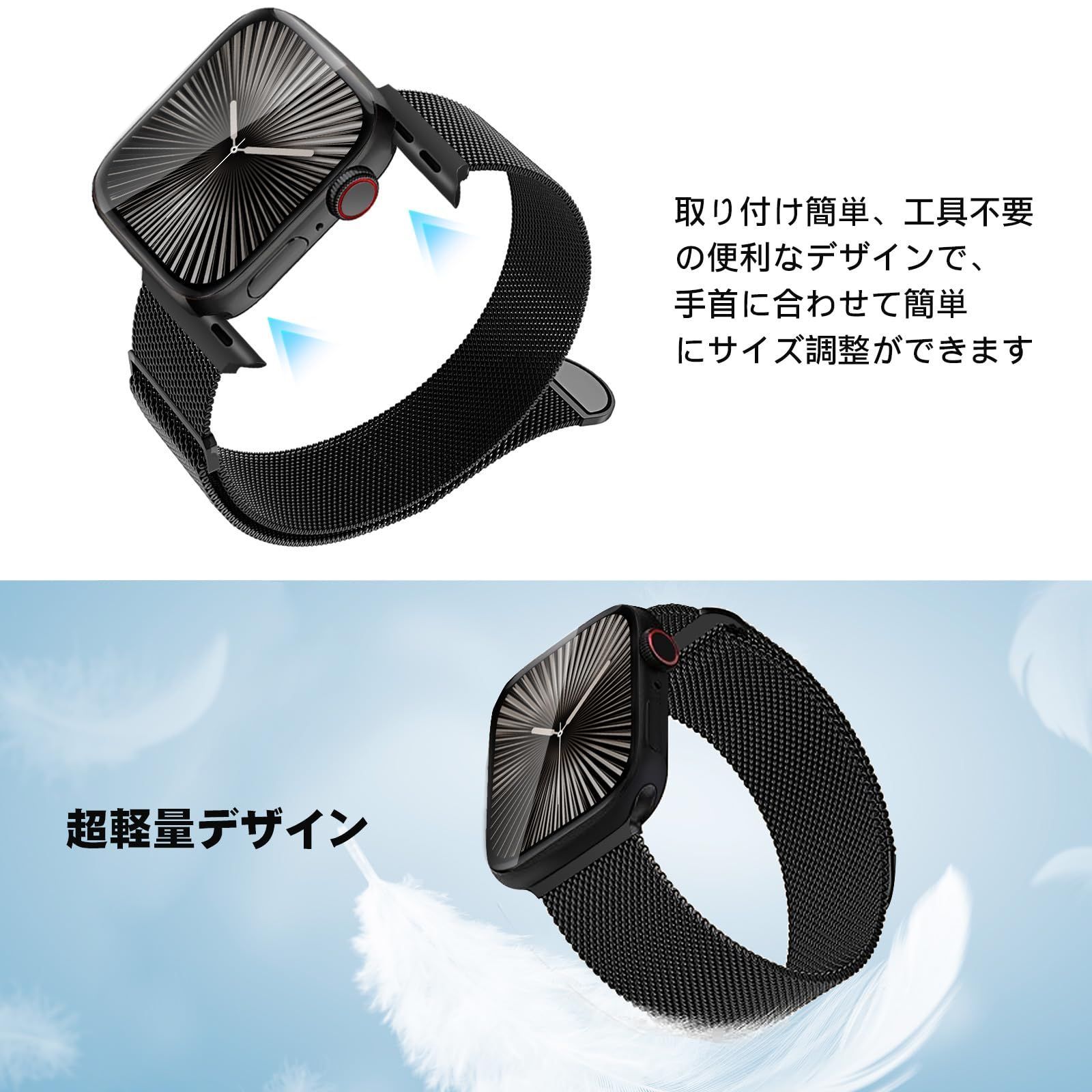 バンド コンパチブル アップルウォッチ CAERMA 38mm : 40mm 41mm 42mm Apple Watch 送料無料CAERMA 44mm 49mm y081020m CAERMA]
