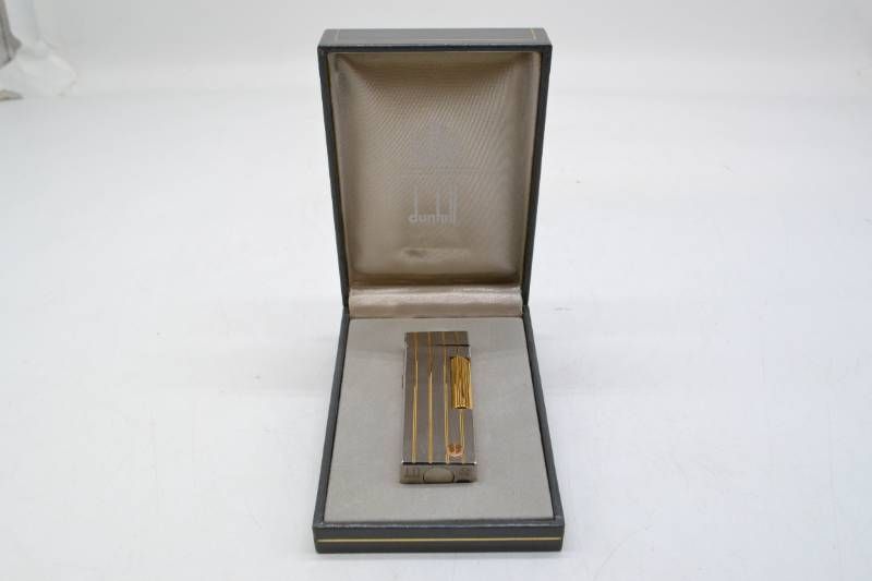 送料無料 dunhill ダンヒル ガスライター Dマーク き