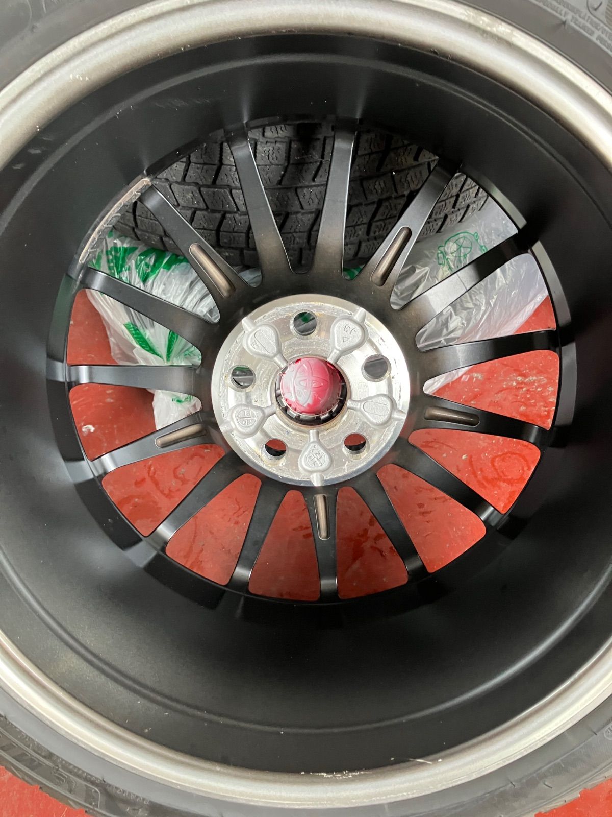 235 40 18 GRヤリス 純正ホイール スタッドレス4本