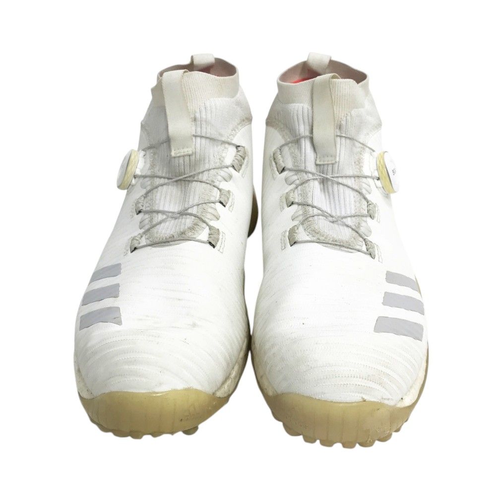 ADIDAS GOLF アディダスゴルフ EE9106 ゴルフシューズ コードカオスボア  ホワイト系 26.5 [240101466874] ゴルフウェア メンズ ストスト ADIDAS GOLF アディダスゴルフ EE9106 ゴルフシューズ コード