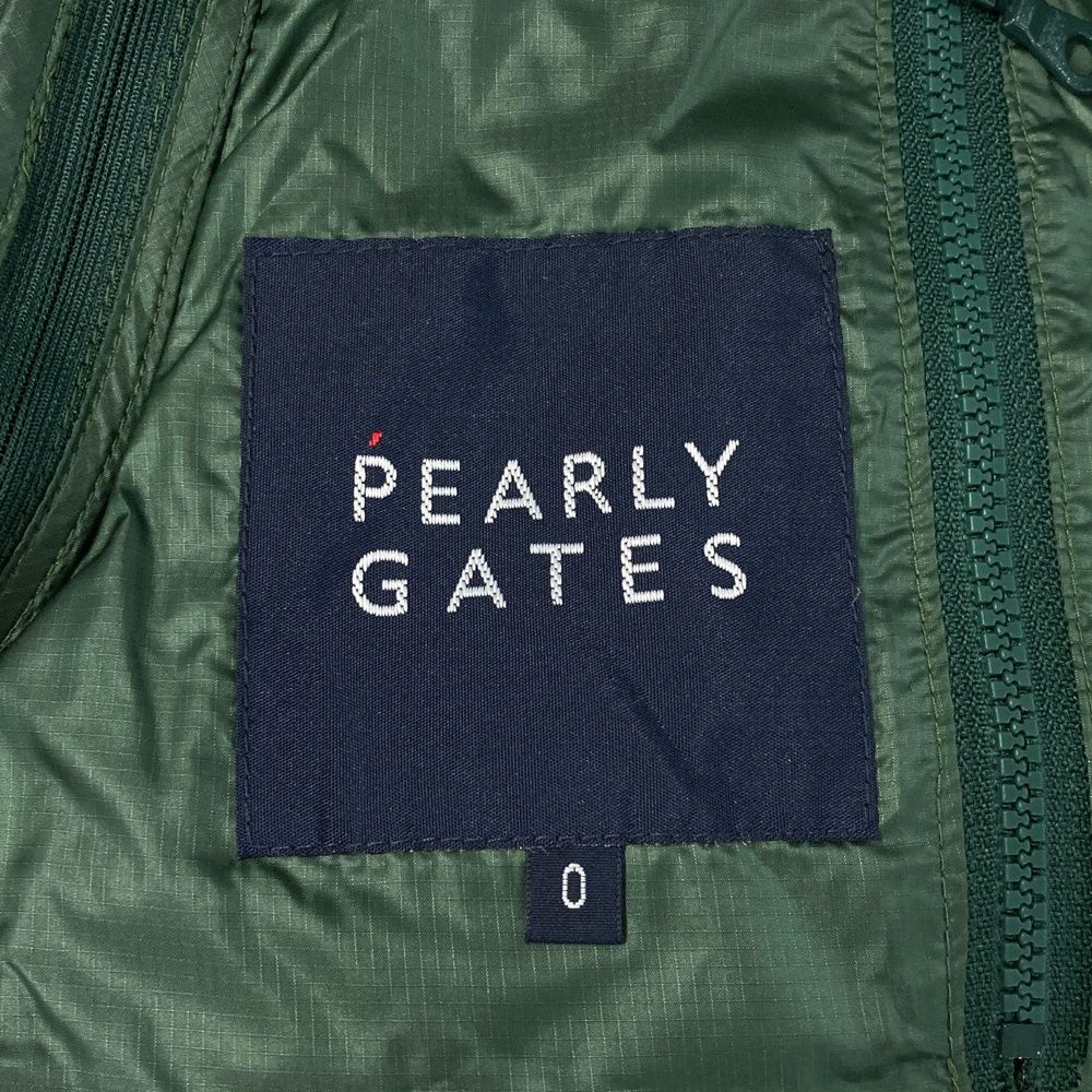 品質保証で、高速配送！ サイズ 0 PEARLY GATES パーリーゲイツ 2way ダウンジャケット カーキ系 240101391902 ゴルフウェア レディース ストスト 未開封品