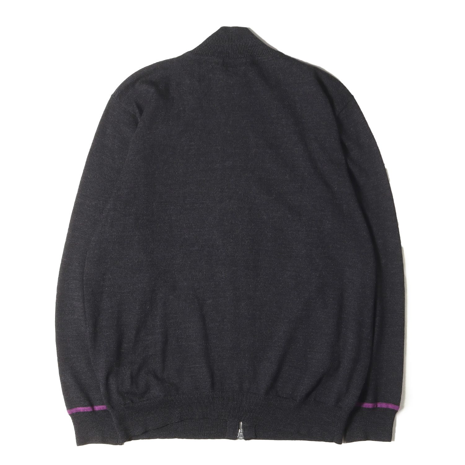 Paul Smith ポールスミス ニット ヘザーダークグレー サイズ:XL 