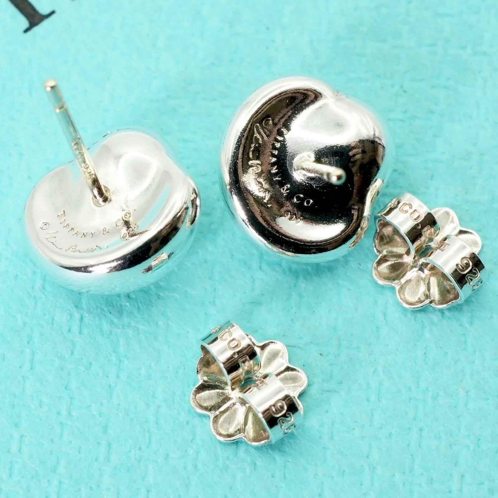 ！極美品！　ティファニー　ピアス　シルバー925 極美品 ティファニー ナゲット スタッド ピアス シルバー925/25