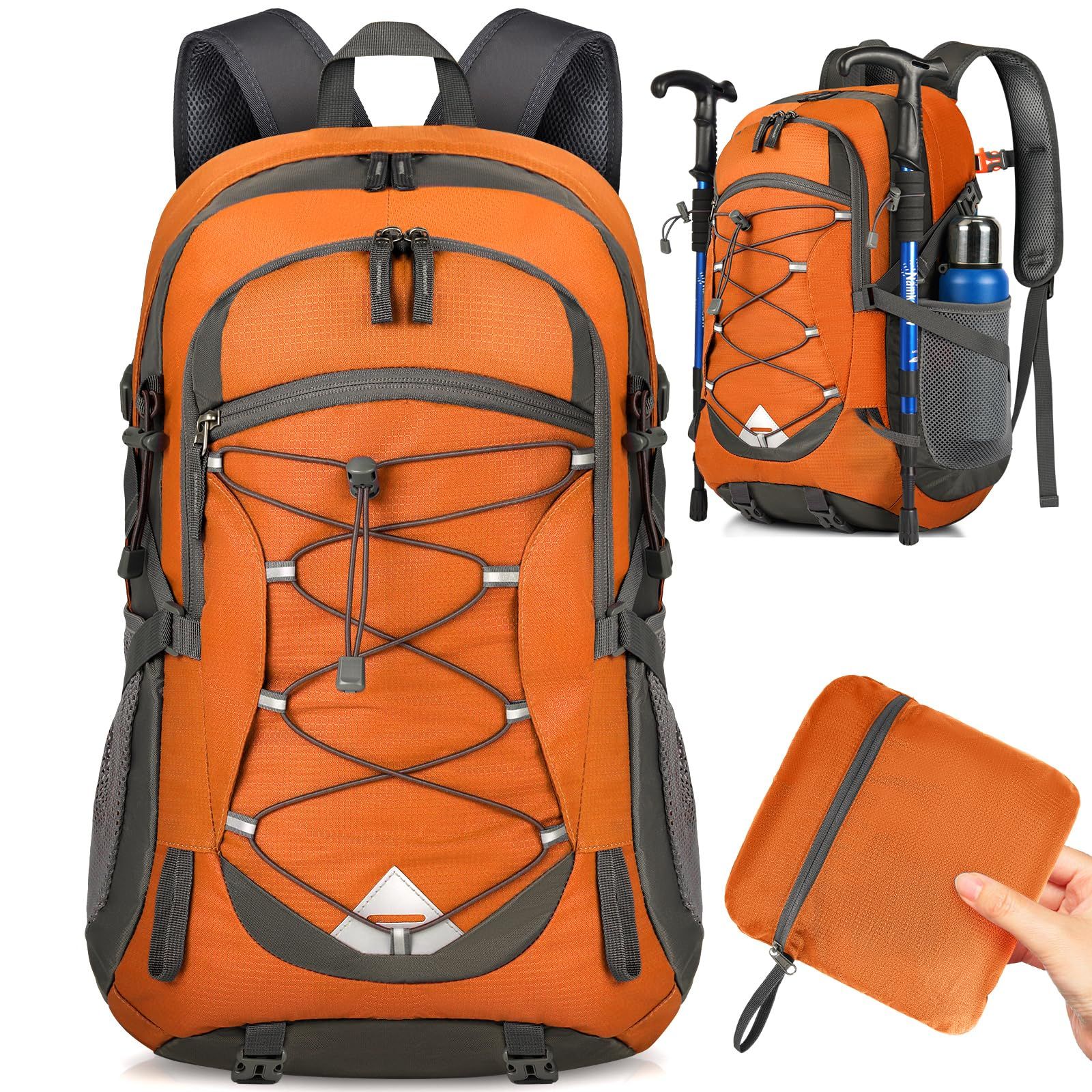 【数量限定】【大人気】大容量 40L 折りたたみ リュック リュック アウトドア 軽量 登山 防水 バックパック 防災 [IGOLUMON] 釣り キャンプ 男女兼用