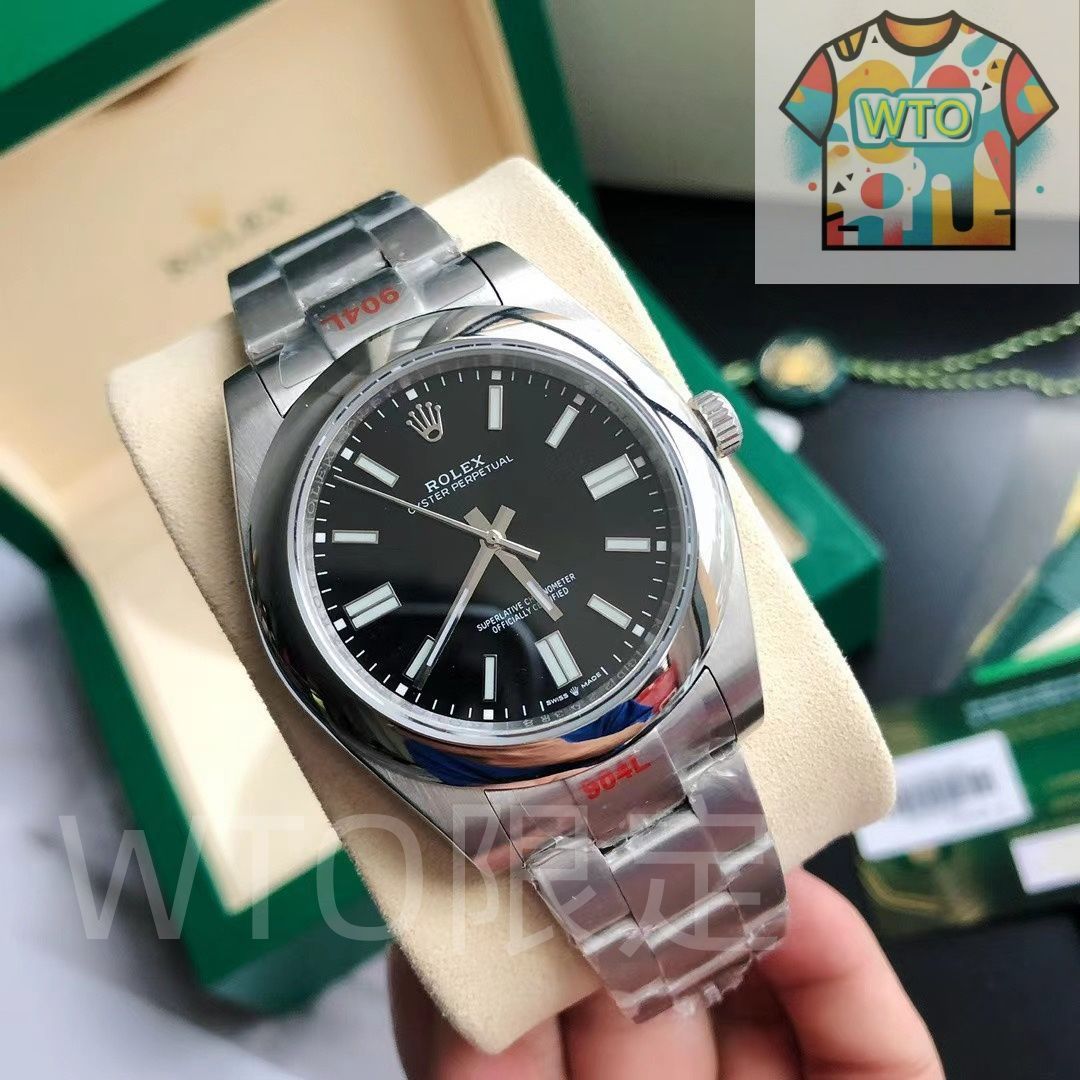 ROLEX オイスターパーペチュアル 手巻き時計 今日WTO】ROLEX ロレックス オイスター パーペチュアル 41mm-WTO