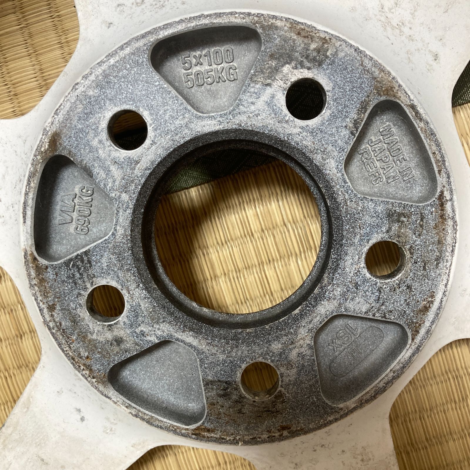 RAYS レイズ VOLK RACING TE37 7J +46 pcd100 5H 16インチ