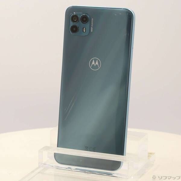 中古品〕 moto g50 5G 128GB テンダーグリーン PAR70001JP SIM