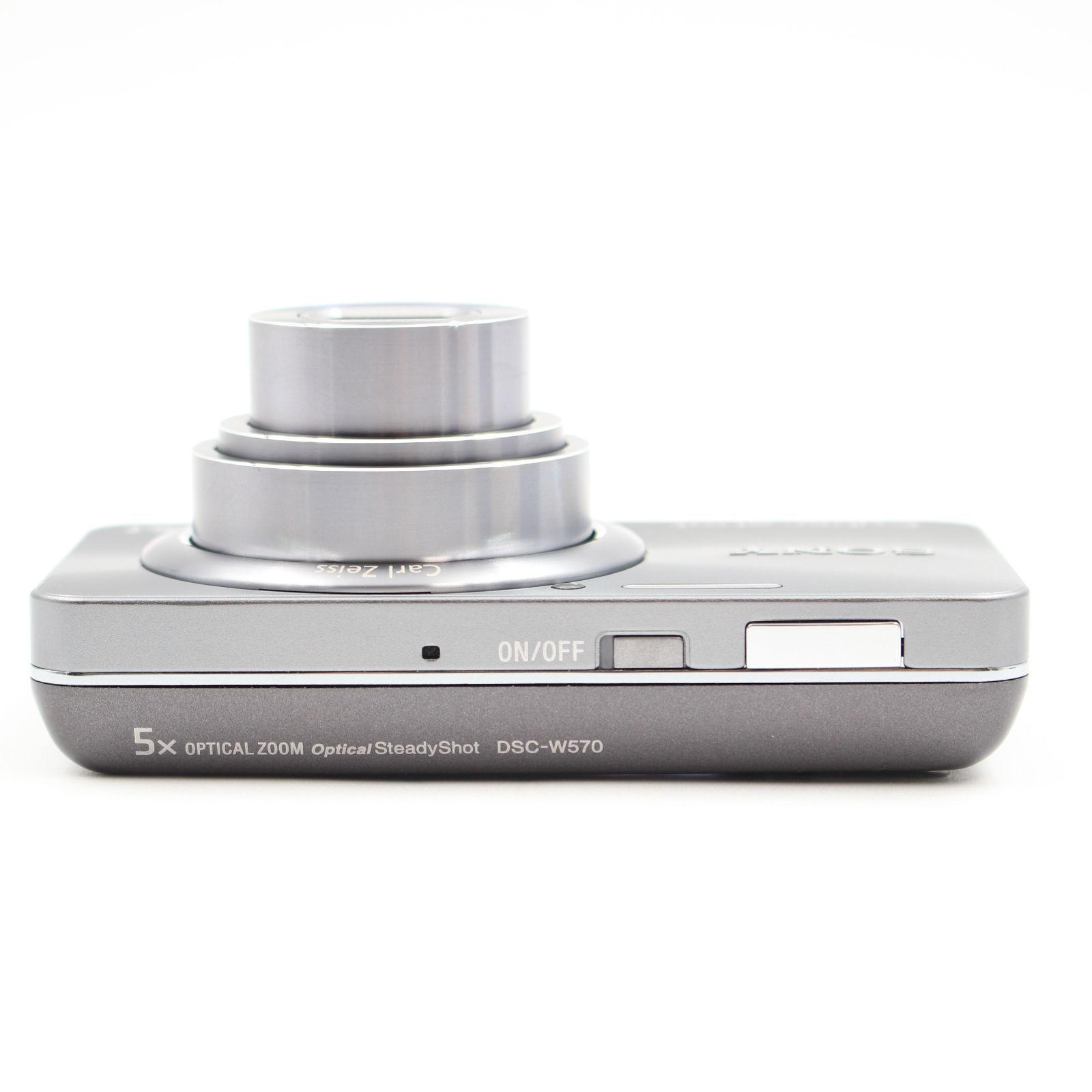 □極上品□SONY Cyber-shot DSC-W570 シルバー デジタルカメラ  