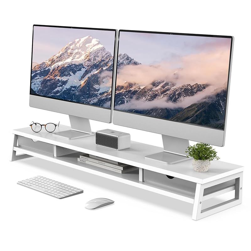 K&M 18811 2段積スタッカー ホワイトOmega キーボード スタンド 2 段