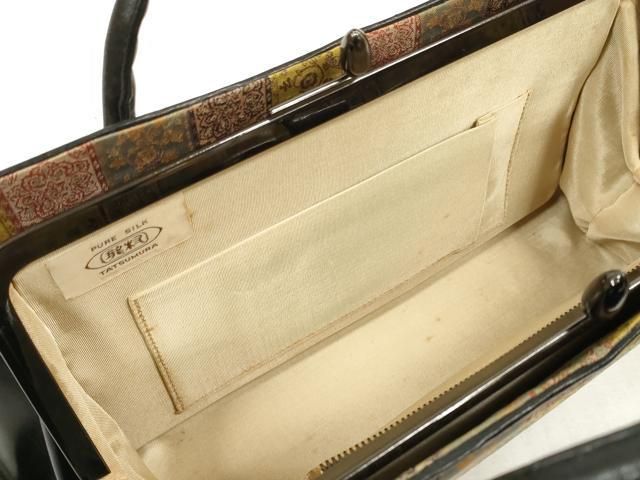 平和屋着物○龍村美術織物 和装小物 和装バッグ4点 円文白虎