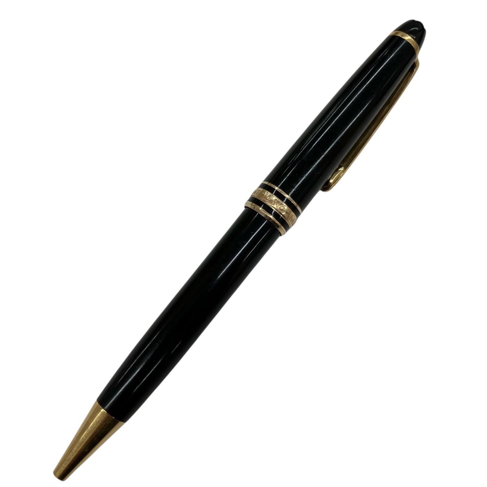 683020 現状品 MONTBLANC モンブラン Meisterstuck マイスターシュテュック ボールペン ブラック×ゴールド ツイスト式