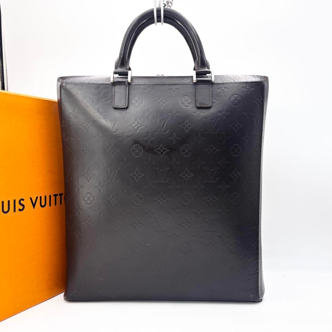美品 LOUIS VUITTON モノグラム グラセ エルヴィン M46580 ルイヴィトン M46580 モノグラムグラセ エルヴィン ビジネス