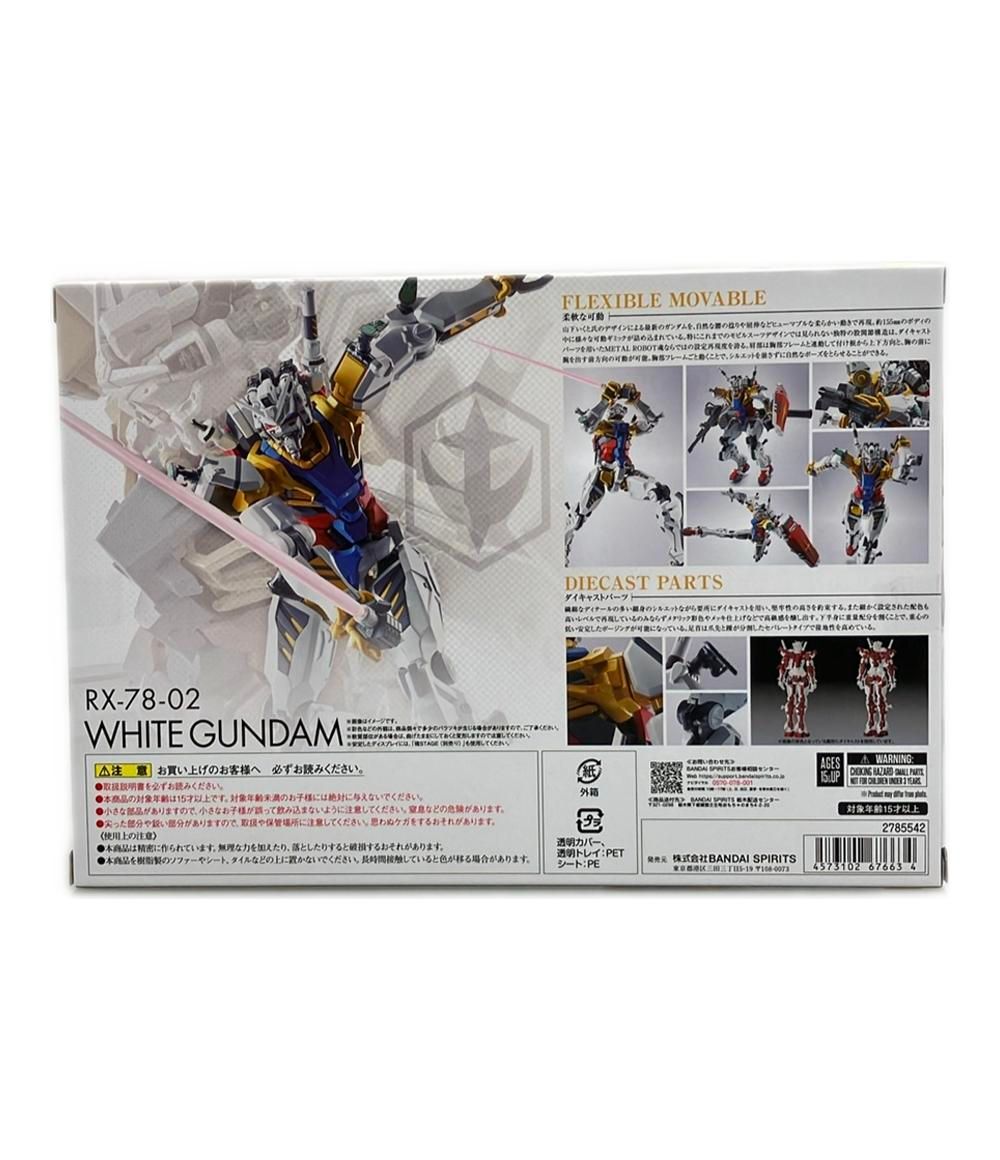美品 ディスカウント L ROBOT魂 機動戦士ガンダム RX-78-02白い