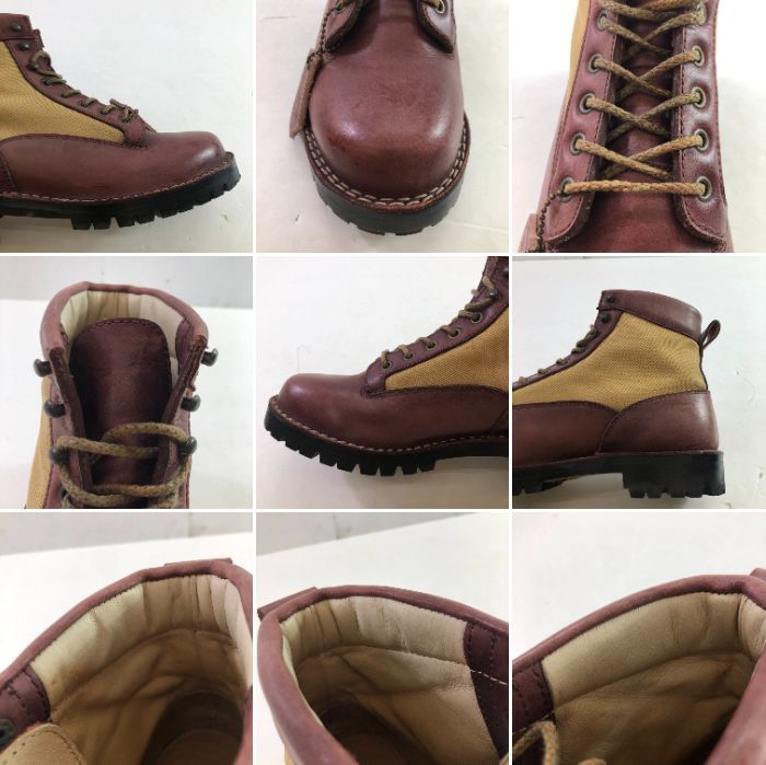 憧れ 04w4720∞ HAGANE ハガネ マウンテンブーツ 221007 ブラウン ベージュ 27cm 八王子店 貴重な