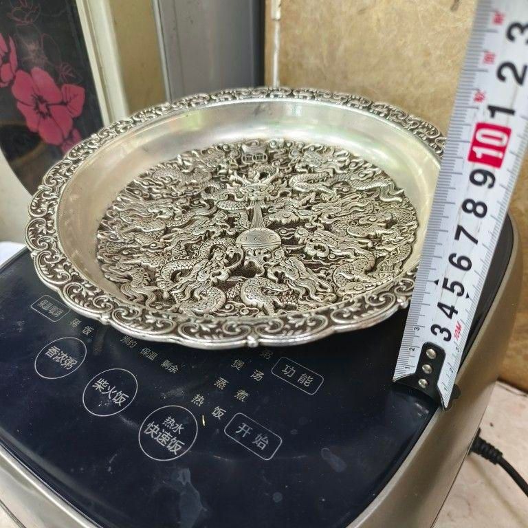 銅細工 九龍皿 書道具 文房具 装飾品 工芸品 美術品 置物 銅細工 九龍皿 書道具 文房具 装飾品 工芸品 美術品 置物 - メルカリ