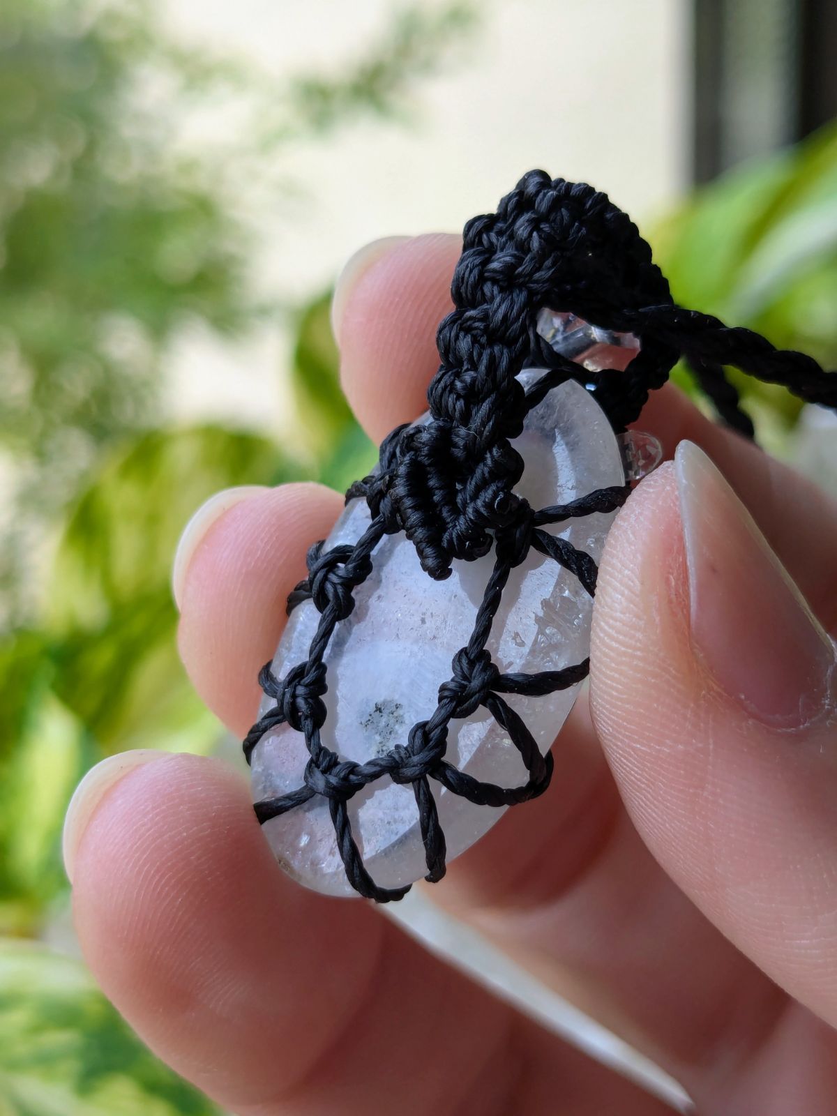 マクラメハンドメイドネックレス